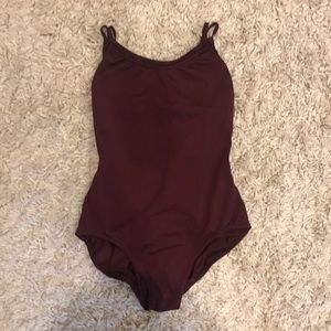 Burgundy Leotard